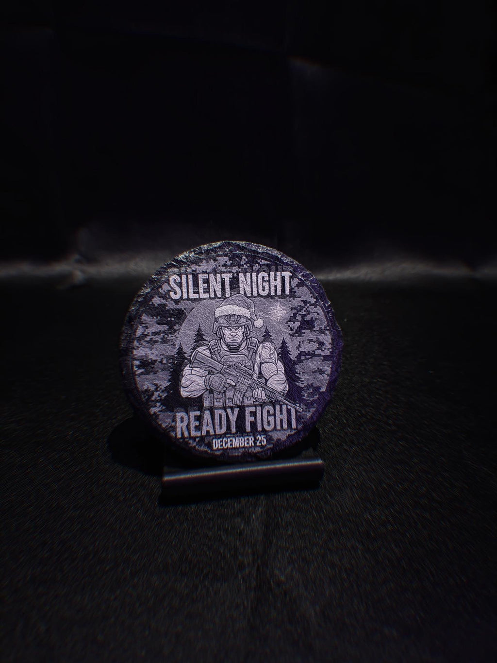 New Military holiday Stone Coasters with Precision Laser Engraving.